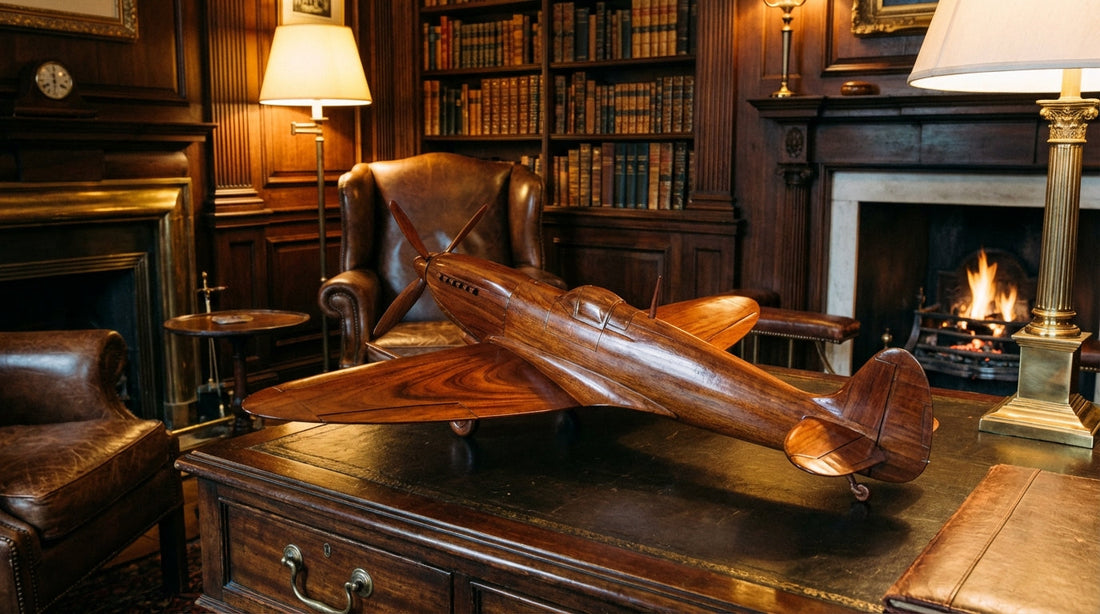 Maquette Avion Bois en Acajou Massif | Air Plane Store