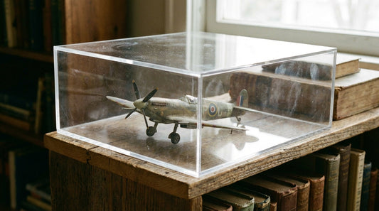 Vitrine maquette avion | 10 idées d'exposition et d'éclairage