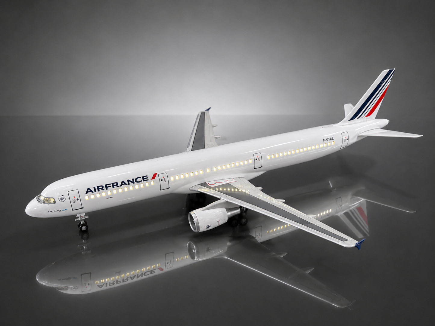 Airbus A321 - Échelle 1:100 - Finition Premium Détaillée