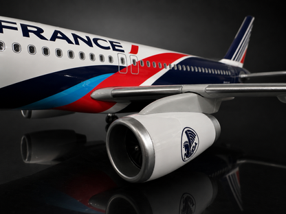 Airbus A320 Air France 🇫🇷 livrée Spéciale - Échelle 1:85 - 47 cm Finition Premium avec Led