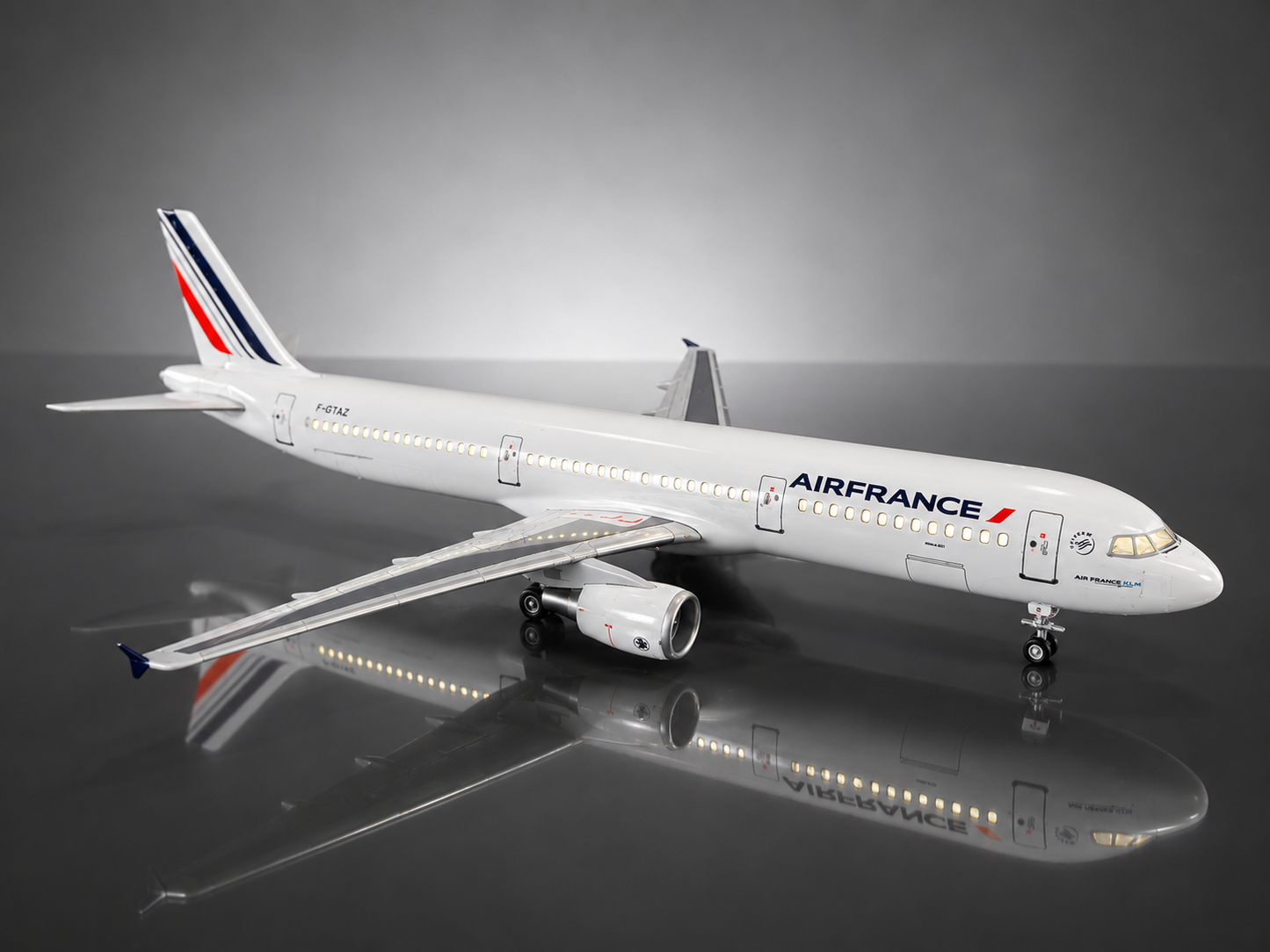 Airbus A321 - Échelle 1:100 - Finition Premium Détaillée