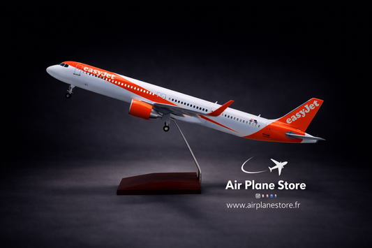 Airbus A321 Easy-Jet- Échelle 1:100 - Finition Premium Détaillée