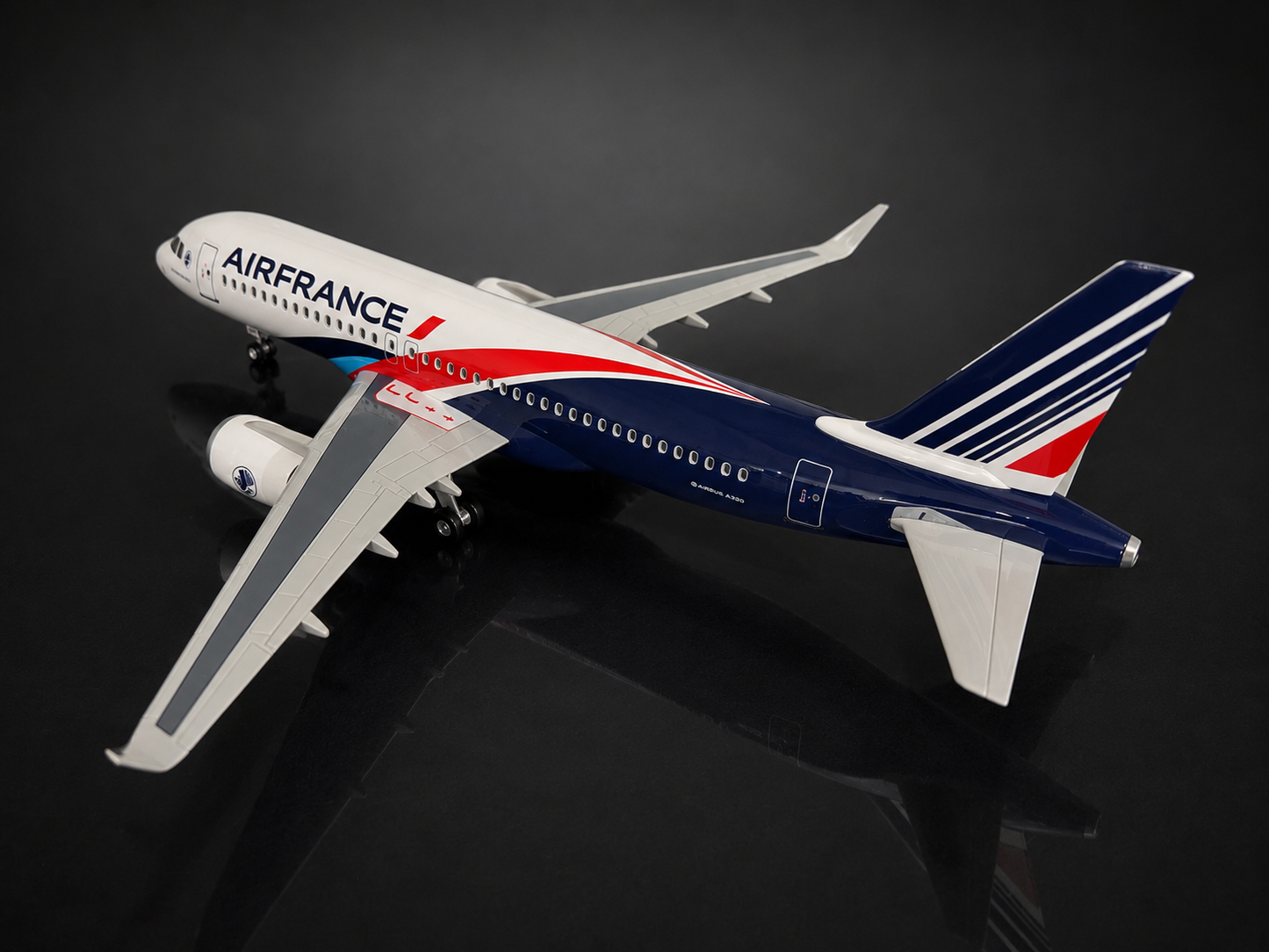 Airbus A320 Air France 🇫🇷 livrée Spéciale - Échelle 1:85 - 47 cm Finition Premium avec Led